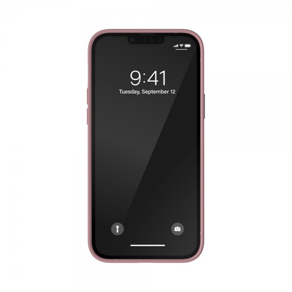 Adidas iPhone 14 Plus Kuori 3 Raidat Snap Kotelo Alligaattori Vaaleanpunainen