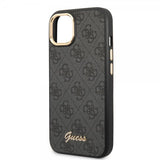 Guess iPhone 14 Plus Kuori 4G Logo Musta
