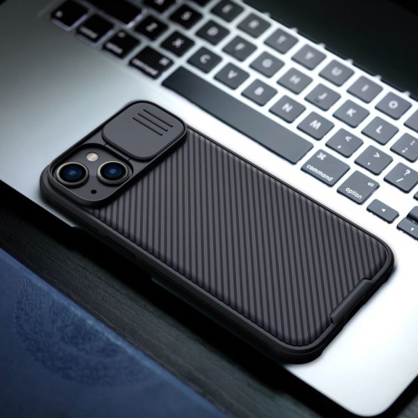 Nillkin iPhone 14 Plus CamShield -suojakuori, musta