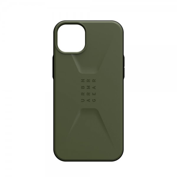 Urban Armor Gear (UAG) iPhone 14 Plus -suojakuori Civilian Olive