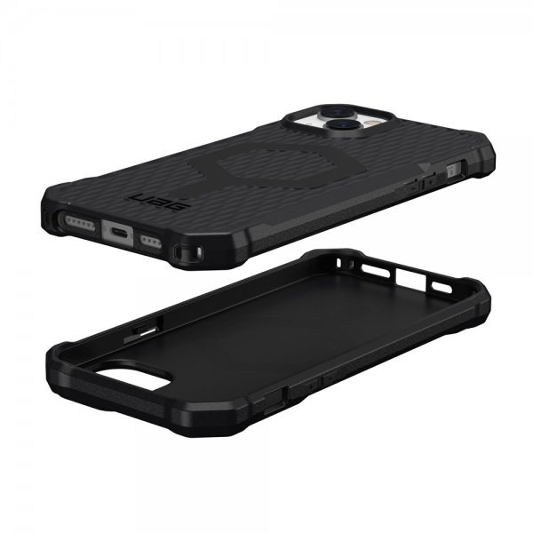 Urban Armor Gear (UAG) iPhone 14 Plus Essential Armor MagSafe -suojakuori, musta