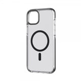Tech21 iPhone 14 Plus -suojakuori Evo Crystal MagSafe Graphite Black