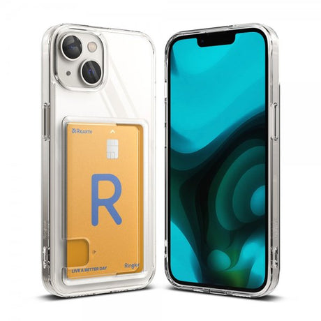 Ringke iPhone 14 Plus -suojakuori Fusion Card Clear
