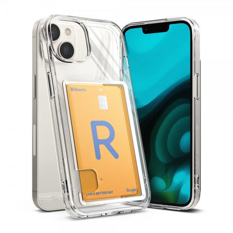 Ringke iPhone 14 Plus -suojakuori Fusion Card Clear