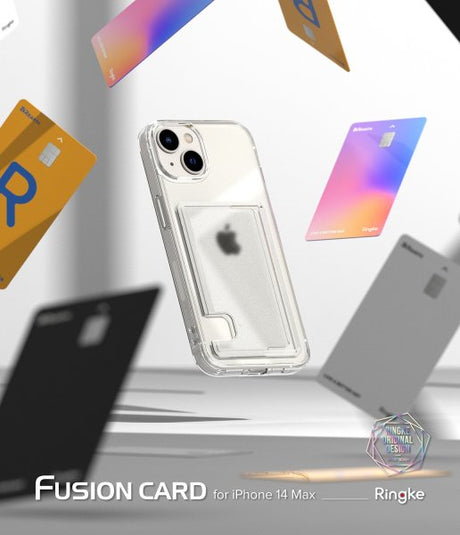 Ringke iPhone 14 Plus -suojakuori Fusion Card Clear