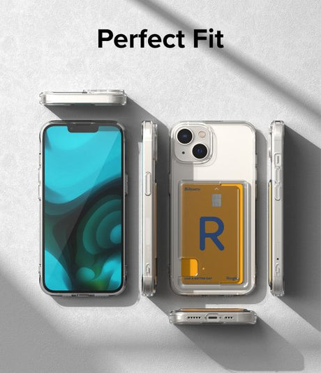 Ringke iPhone 14 Plus -suojakuori Fusion Card Clear