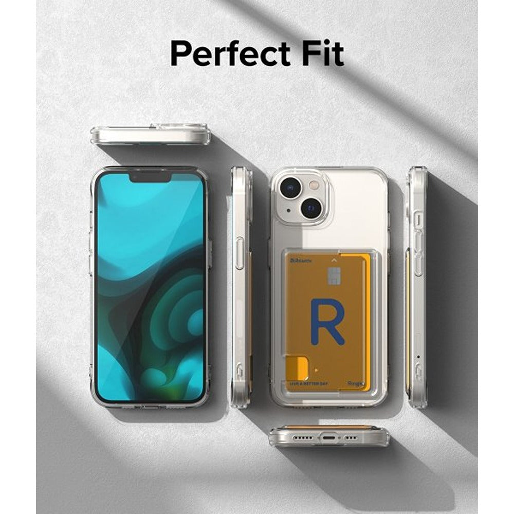 Ringke iPhone 14 Plus -suojakuori Fusion Card Clear