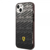 Ferrari iPhone 14 Plus Kuori Gradient Scuderia Musta