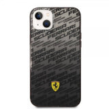 Ferrari iPhone 14 Plus Kuori Gradient Scuderia Musta