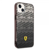 Ferrari iPhone 14 Plus Kuori Gradient Scuderia Musta