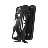 Adidas iPhone 14 Plus Kuori Käsilenkkikotelo Musta Valkoinen