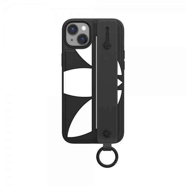 Adidas iPhone 14 Plus Kuori Käsilenkkikotelo Musta Valkoinen