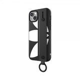 Adidas iPhone 14 Plus Kuori Käsilenkkikotelo Musta Valkoinen