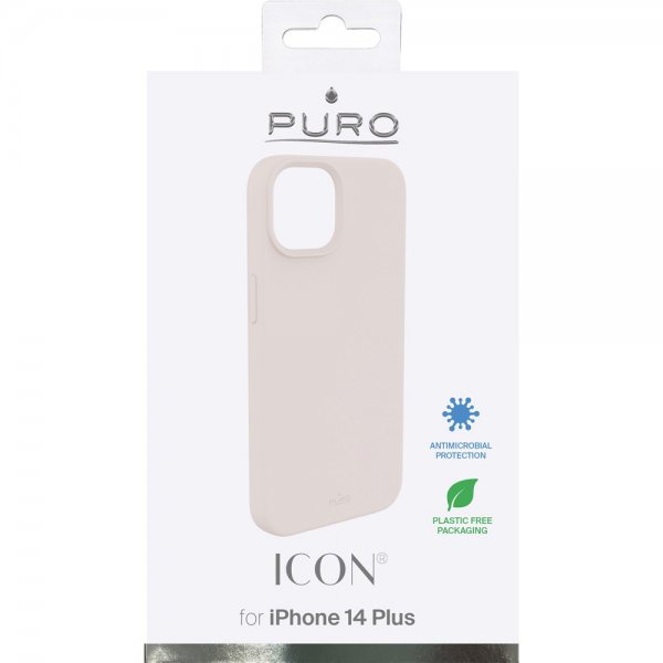 Puro iPhone 14 Plus -kuori Icon, pinkki