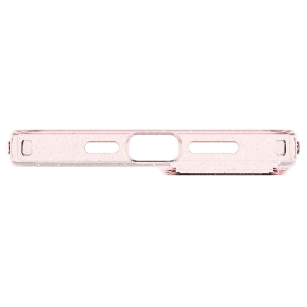 Spigen iPhone 14 Plus kuori Liquid Crystal Glitter Rose Quartz