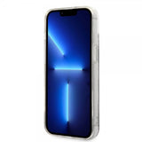 Karl Lagerfeld iPhone 14 Plus -suojakuori, Liquid Glitter Monogram, musta