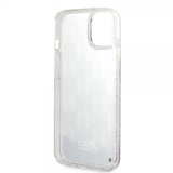 Karl Lagerfeld iPhone 14 Plus -suojakuori, Liquid Glitter Monogram, musta