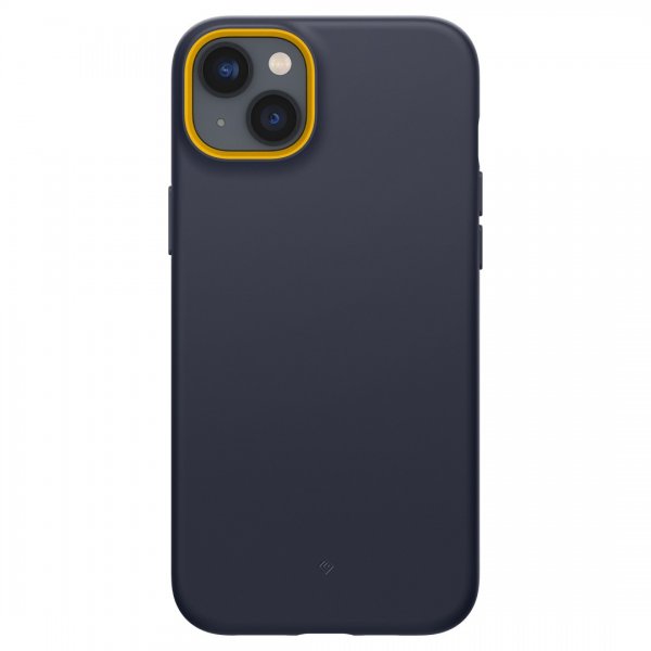 Caseology iPhone 14 Plus -kuori näytönsuojalla Nano Pop 360 Blueberry Navy