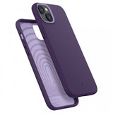 Caseology iPhone 14 Plus -suojakuori ja näytönsuoja Nano Pop 360 Grape Purple