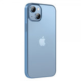 X-Level iPhone 14 Plus kuori Nature Color Series, sininen