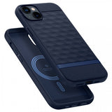 Caseology iPhone 14 Plus -suojakuori, Parallax Mag, Midnight Blue
