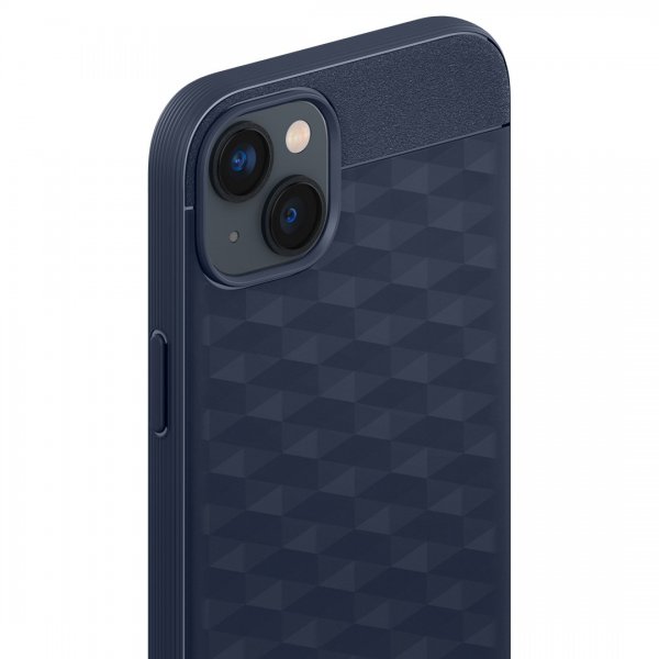 Caseology iPhone 14 Plus -suojakuori, Parallax Mag, Midnight Blue