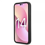 Lacoste iPhone 14 Plus -kuori Petit Pique Logo sininen