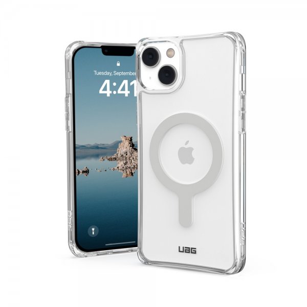 Urban Armor Gear (UAG) iPhone 14 Plus -suojakuori, Plyo MagSafe, Ice