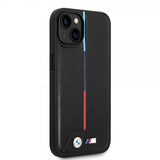BMW iPhone 14 Plus Kuori Tikattu Musta