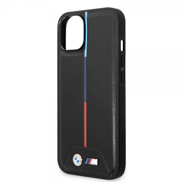 BMW iPhone 14 Plus Kuori Tikattu Musta