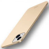 Mofi iPhone 14 Plus -suojakuori Shield Slim, kulta