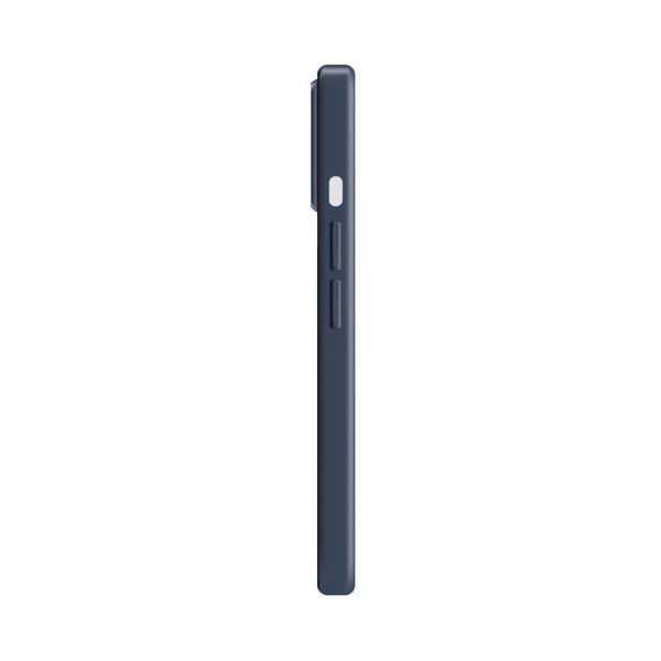 Xqisit iPhone 14 Plus -silikonikuori, tummansininen