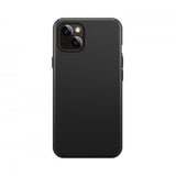 Xqisit iPhone 14 Plus silikonikuori, musta