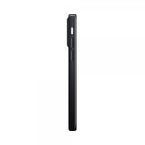 Xqisit iPhone 14 Plus silikonikuori, musta
