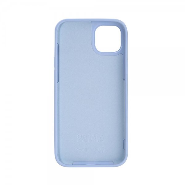 Onsala iPhone 14 Plus Silikonikuori Vaaleansininen
