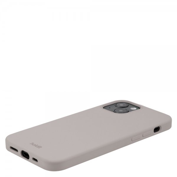 holdit iPhone 14 Plus -silikonikuori, Taupe