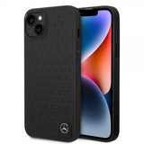 Mercedes Benz iPhone 14 Plus -kuori, tähtikuvio, musta