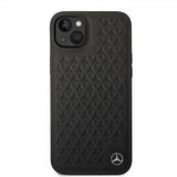 Mercedes Benz iPhone 14 Plus -kuori, tähtikuvio, musta