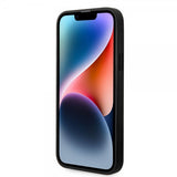 Mercedes Benz iPhone 14 Plus -kuori, tähtikuvio, musta
