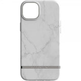 Richmond & Finch iPhone 14 Plus -kuori, White Marble