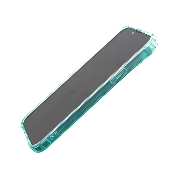 iPhone 14 Plus -kuori, korttipidike, iskunkestävä, vihreä