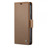 CaseMe iPhone 14 Pro -suojakuori 023 Series Ruskea