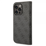 Guess iPhone 14 Pro Suojakuori 4G Logo Musta