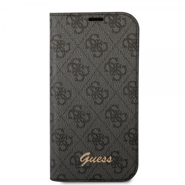 Guess iPhone 14 Pro Suojakuori 4G Logo Musta