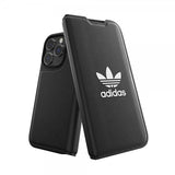 Adidas iPhone 14 Pro Kotelo Kirjanmallinen Kotelo Basic Musta