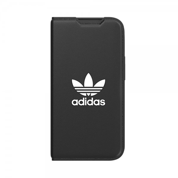 Adidas iPhone 14 Pro Kotelo Kirjanmallinen Kotelo Basic Musta