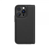 Adidas iPhone 14 Pro Kotelo Kirjanmallinen Kotelo Basic Musta
