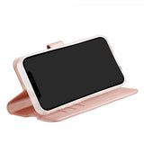 Vivanco iPhone 14 Pro -suojakuori Classic Wallet ruusukulta