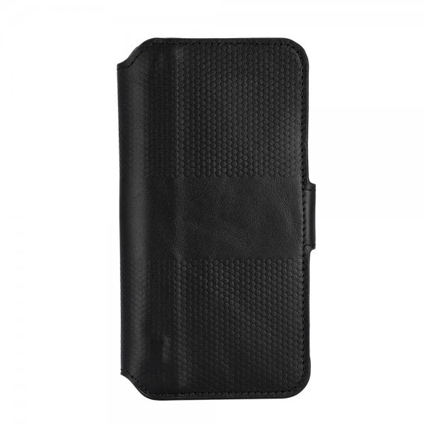 Krusell iPhone 14 Pro Suojakotelo Leather PhoneWallet Musta