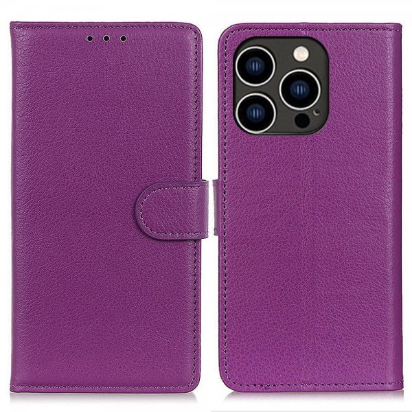 iPhone 14 Pro -kotelo, litsi, violetti